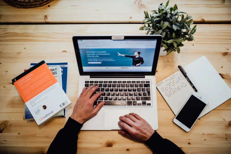 desarrollo web homepage blixt