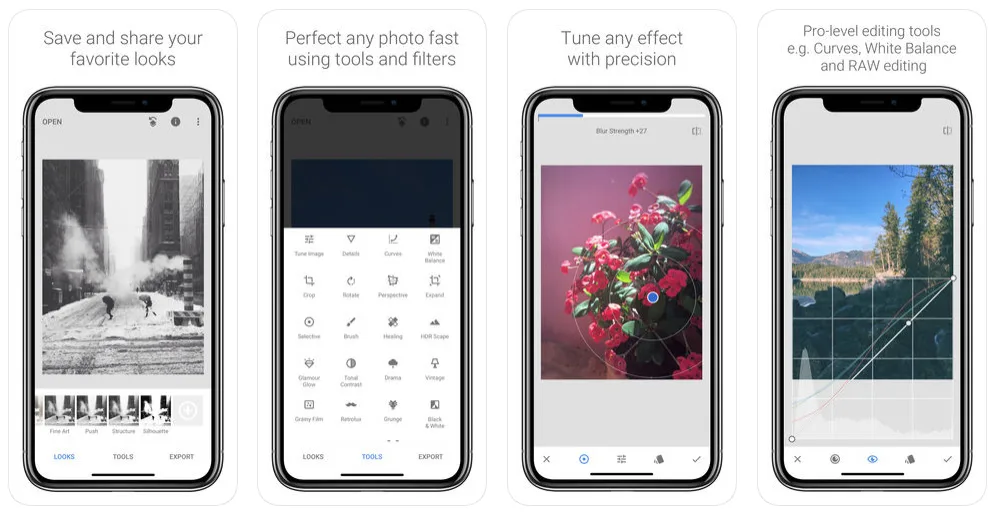 Editar Fotos Snapseed