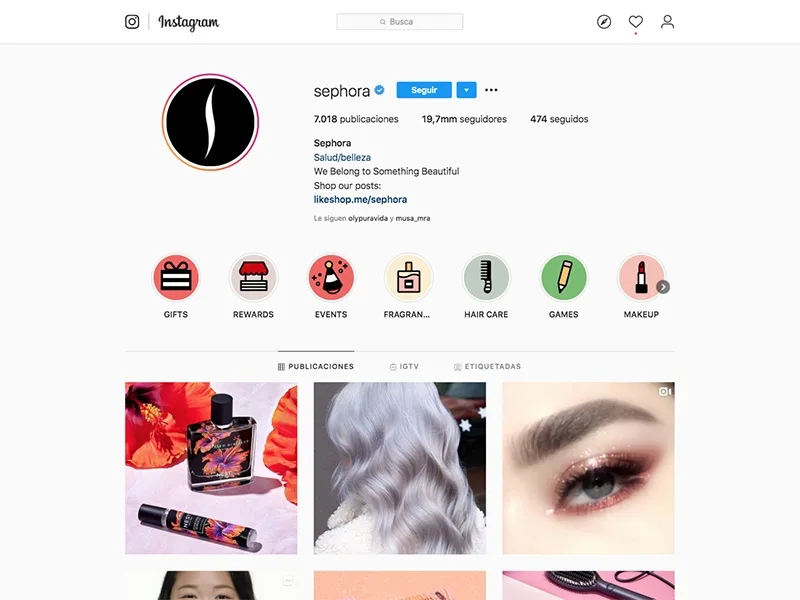 sephora instagram