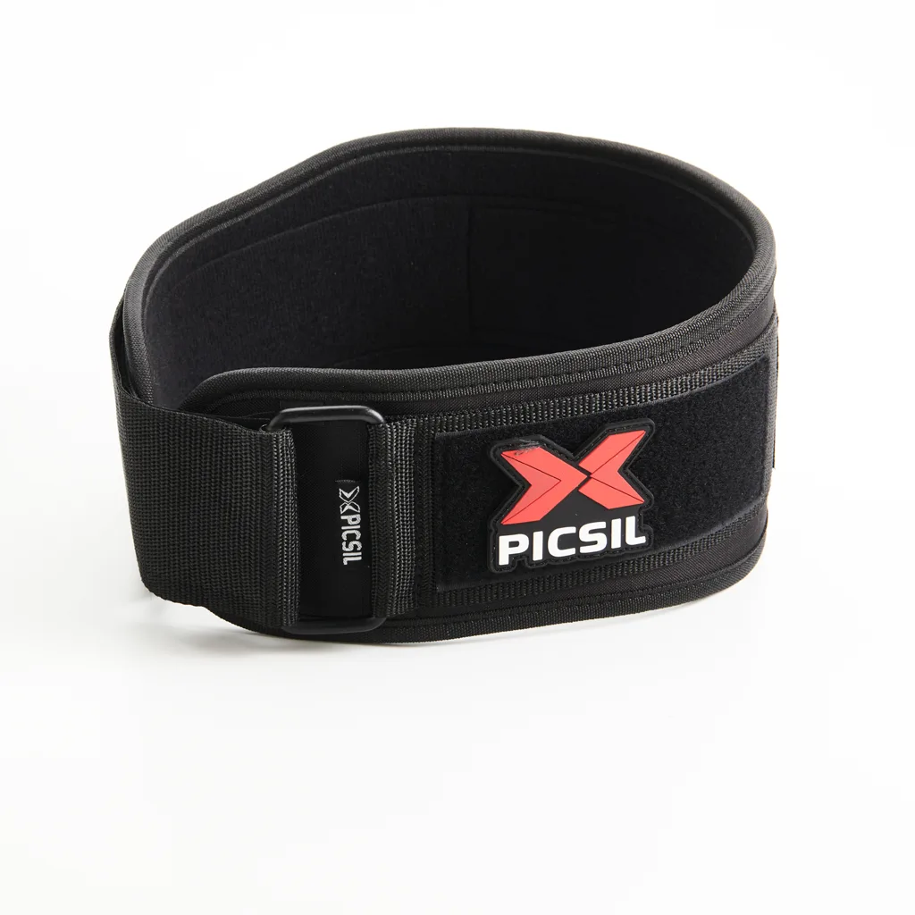 Cinturones levantamiento Negro-Gris 2