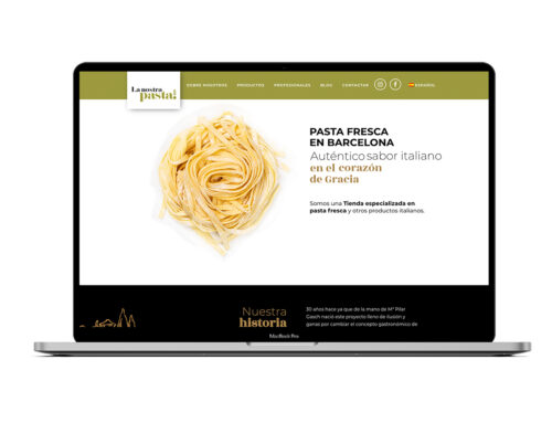 La Nostra Pasta – Diseño Web