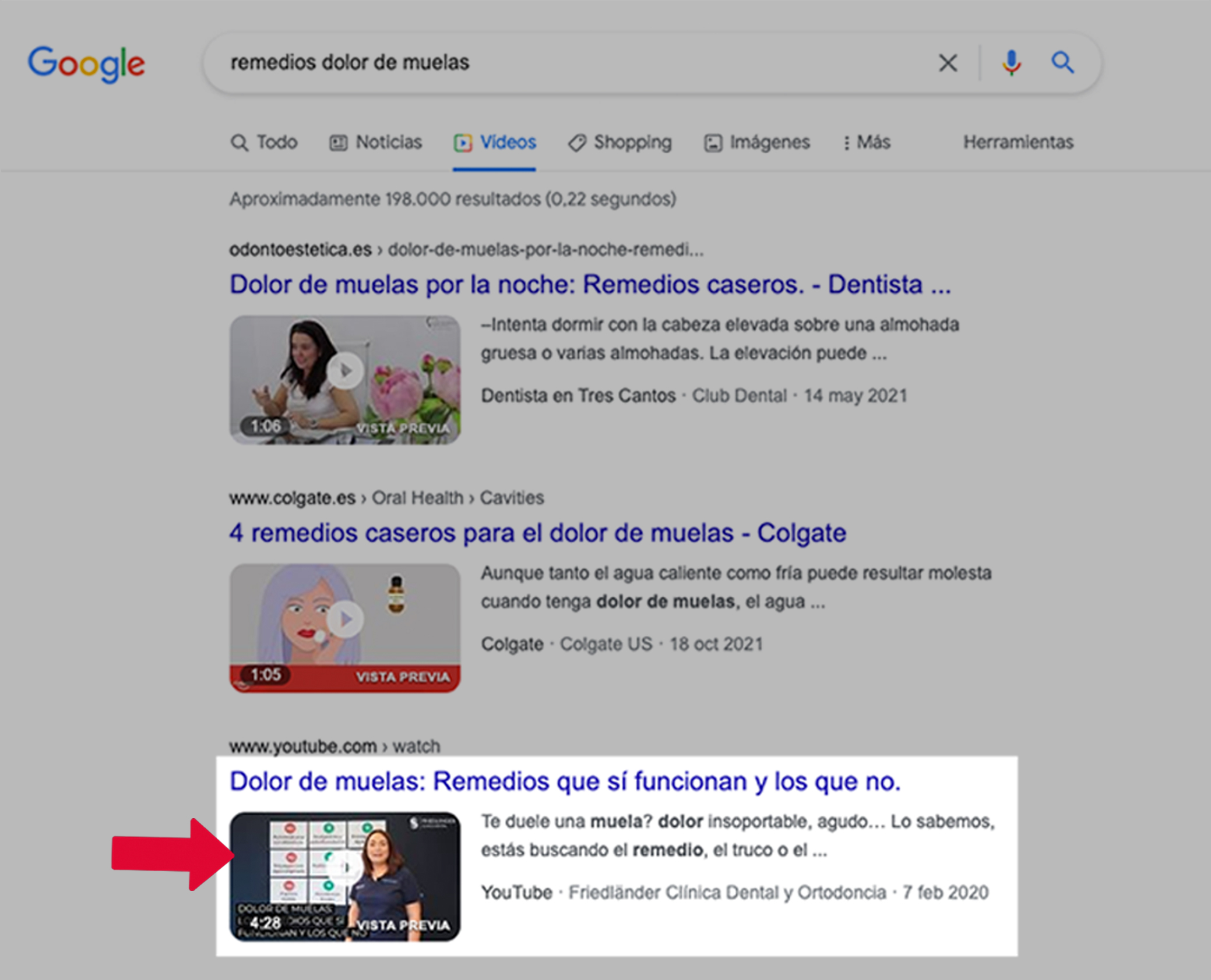 remedios dolor muelas google friedlander